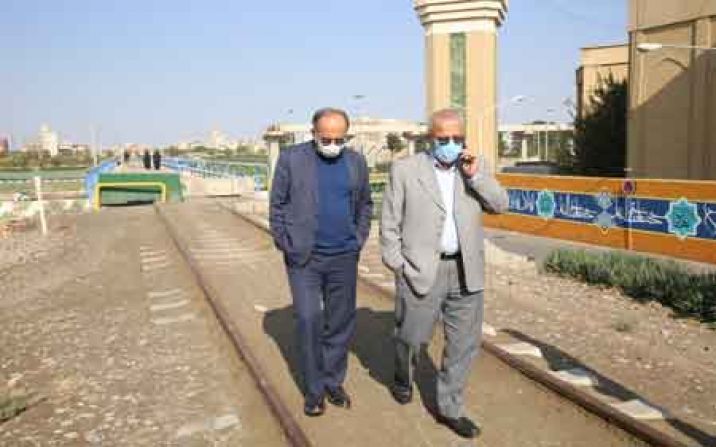 بازدید استاندار قم از راه آهن متروکه جنب مصلی و تسریع در حل مشکلات مردم بازدید استاندار قم از راه آهن متروکه جنب مصلی و تسریع در حل مشکلات مردم